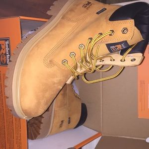 Timberland steel toe boots. Brand new